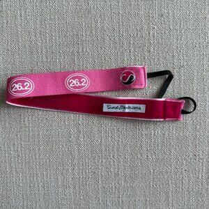 SweatyBands 26.2 Pink Nonslip Headband